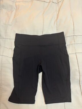 Lululemon Black Bike Shorts - 8in